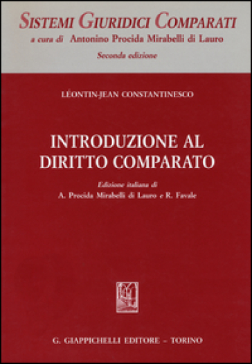 Introduzione al diritto comparato