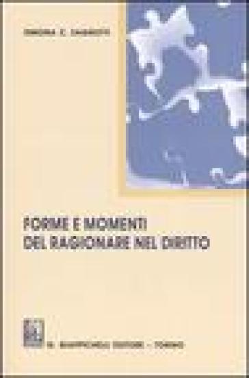 Forme E Momenti Del Ragionare Nel Diritto
