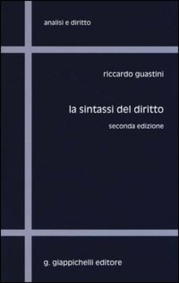 La sintassi del diritto