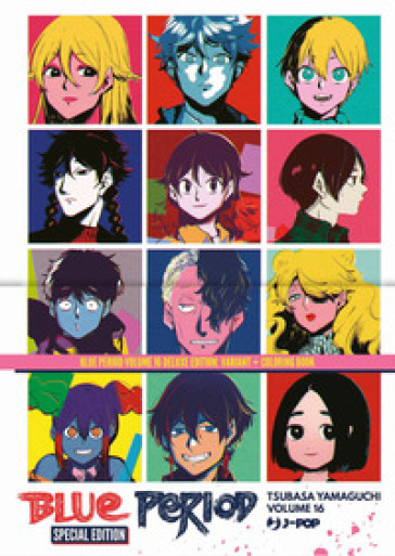 Blue period. Ediz. variant. Con colouring book. Vol. 16