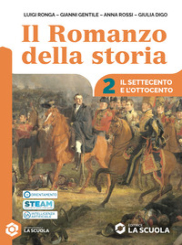 Il romanzo della storia. Per le Scuole superiori. Con e-book. Con espansione online. Vol. 2: Il Settecento e l'Ottocento