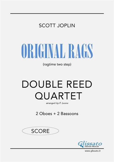 Original Rags - Double Reed Quartet (SCORE)