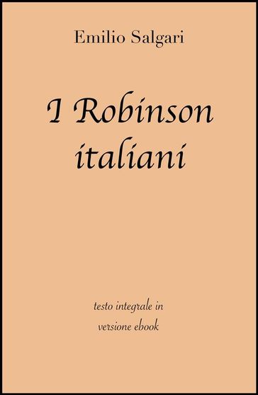 I Robinson italiani di Emilio Salgari in ebook