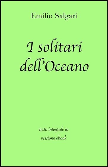 I solitari dell'Oceano di Emilio Salgari in ebook
