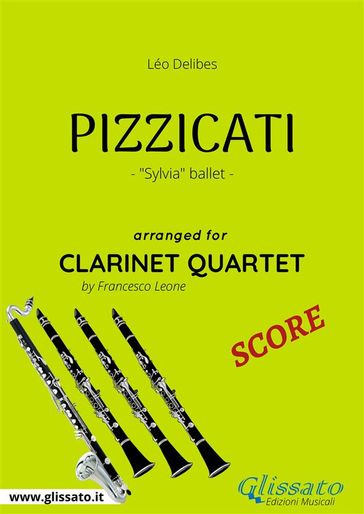 Pizzicati - Clarinet Quartet SCORE