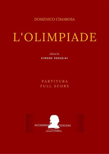 L'Olimpiade (Partitura - Full Score)