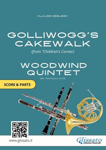 Golliwogg's Cakewalk - Woodwind Quintet score & parts