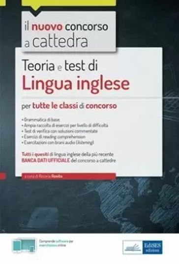 Lingua inglese per tutte le classi di concorso