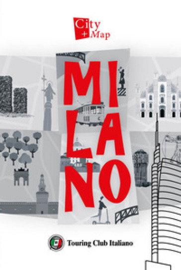MILANO. CON CARTA GEOGRAFICA RIPIEGATA