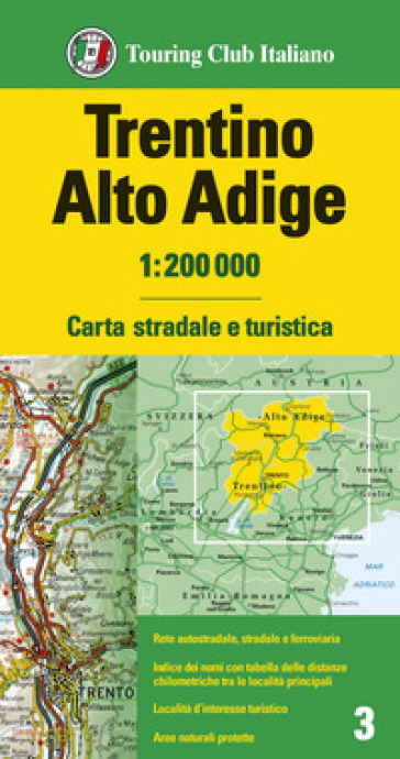 Trentino Alto Adige 1:200.000