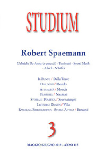 Studium (2019). Vol. 3: Robert Spaemann