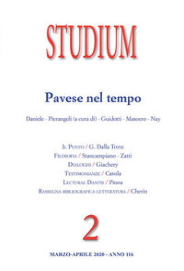 Studium (2020). Vol. 2: Pavese nel tempo