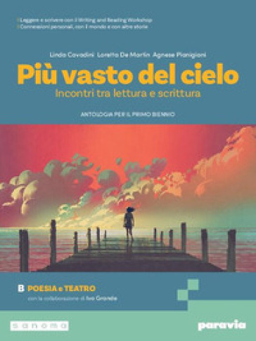 Più Vasto Del Cielo. Incontri Tra Lettura E Scrittura. Per Le Scuole Superiori. Con E-Book. Con Espansione Online. Poesia E Teatro (Vol. B)-image