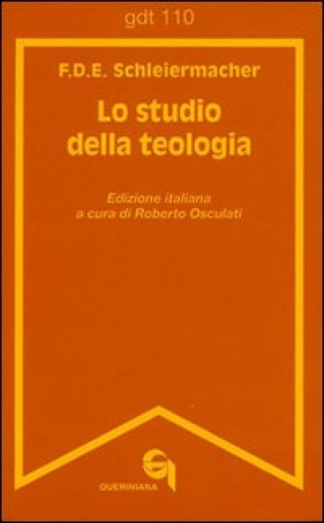 Lo studio della teologia. Breve presentazione