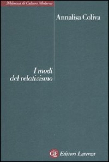 I modi del relativismo