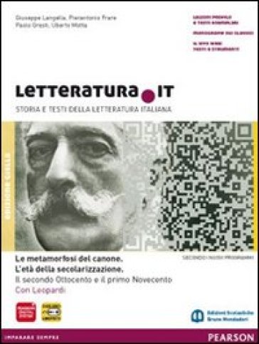 Letteratura.it. Vol. 3A. Ediz. gialla. Per le Scuole superiori. Con espansione online. Vol. 3