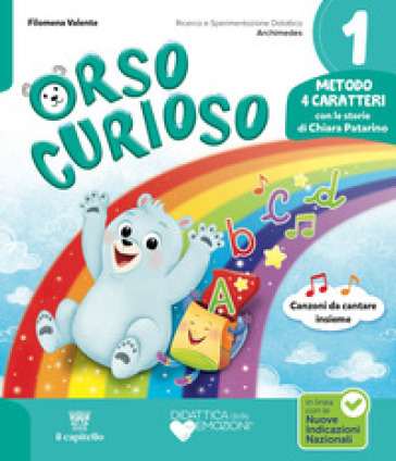 Con Metodo 4 Caratteri, Quaderno dell'Accoglienza, Quaderno di Scrittura, Letture e Grammatica, Matematica e Informatica con Eserciziario, Discipline ed Educazione civica, Raccontami La Storia Classi 1 e 2. Con e-book. Con espansione online. Vol. 1