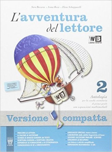 L'avventura del lettore. Antologia-Letteratura-Quaderno competenze. Per la Scuola media. Con e-book. Con espansione online. Vol. 2