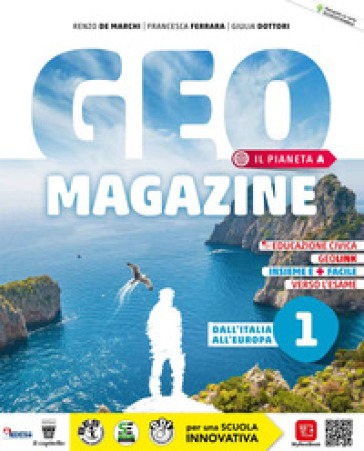 Geomagazine. Con Regioni. Per la Scuola media. Con e-book. Con espansione online. Vol. 1: L'Italia e l'Europa