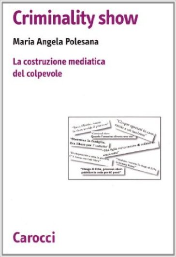 Criminality show. Il caso di Erba, Azouz Marzouk e la costruzione mediatica del colpevole