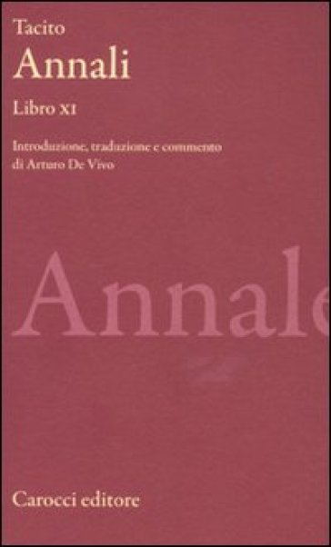 Annali. Libro Xi