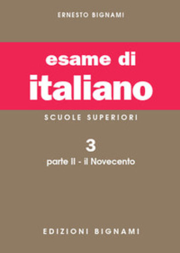 Esame Di Italiano. Il Novecento (Vol. 3/2)-image