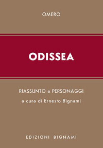 Odissea. Riassunto e personaggi dell'opera