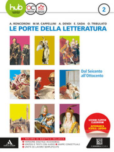 Le porte della letteratura. Per le Scuole superiori. Con e-book. Con espansione online. Vol. 2: Dal '600 all' '800