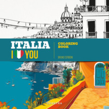 Colouring book Italia. Ediz. illustrata