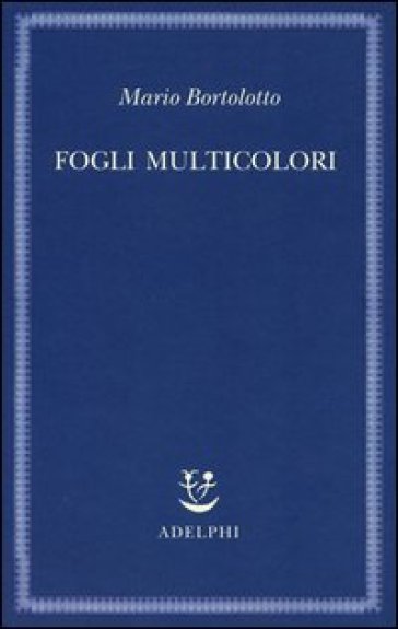 Fogli multicolori