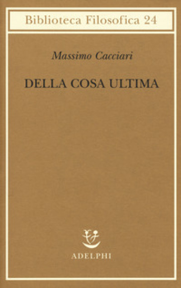 Della cosa ultima