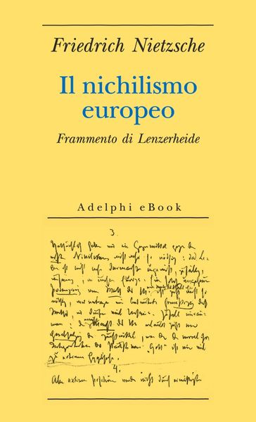 Il nichilismo europeo