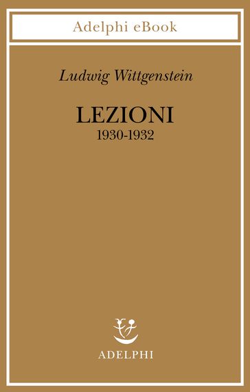 Lezioni 1930-1932