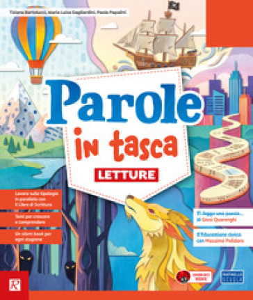 Parole in tasca. Con Letture, Laboratorio di scrittura, Grammatica. Per la 5ª classe della Scuola primaria. Con e-book. Con espansione online. Vol. 2