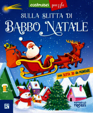 Sulla slitta di Babbo Natale. Costruisci puzzle