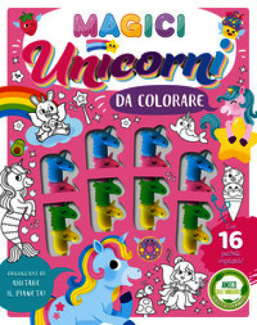 MAGICI UNICORNI DA COLORARE. EDIZ. ILLUS