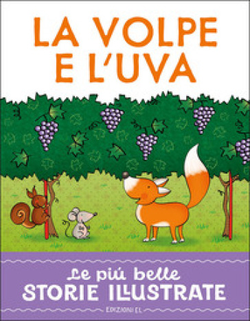 LA VOLPE E L'UVA. STAMPATELLO MAIUSCOLO.