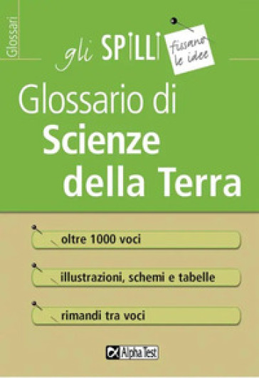 Glossario di scienze della terra