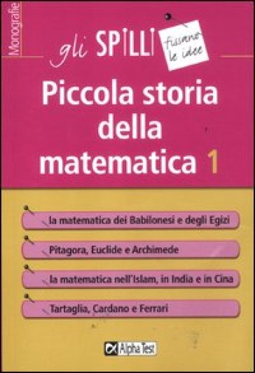 Piccola storia della matematica. Vol. 1