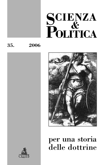 Scienza &amp; politica per una storia delle dottrine. Vol. 35