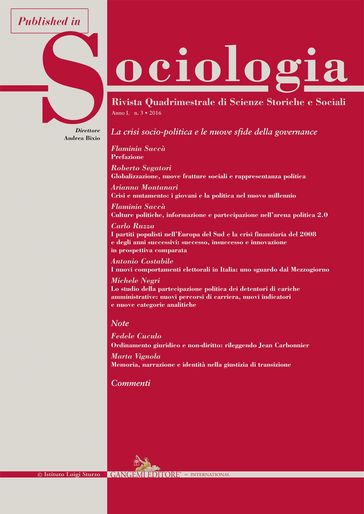 Memoria, narrazione e identità nella giustizia di transizione