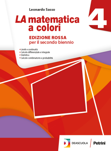 La matematica a colori. Ediz. rossa. Per le Scuole superiori. Con e-book. Con espansione online. Vol. 4