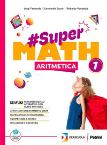 #SuperMath. Con Algebra, Geometria. Per la Scuola media. Con espansione online. Vol. 2-0