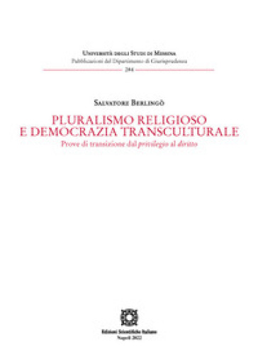 Pluralismo religioso e democrazia transculturale