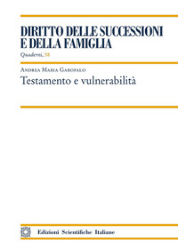 Testamento E Vulnerabilità