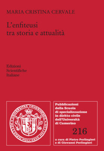 L'enfiteusi tra storia e attualità