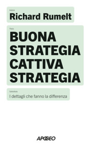 Buona strategia cattiva strategia