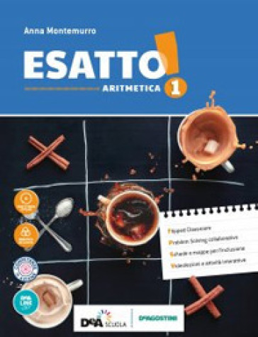 Esatto! Con quaderno operativo e prontuario. Ediz. tematica. Per la Scuola media. Con ebook. Con espansione online. Con DVD-ROM. Vol. 2: Aritmetica-Geometria