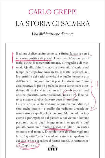 La storia ci salverà