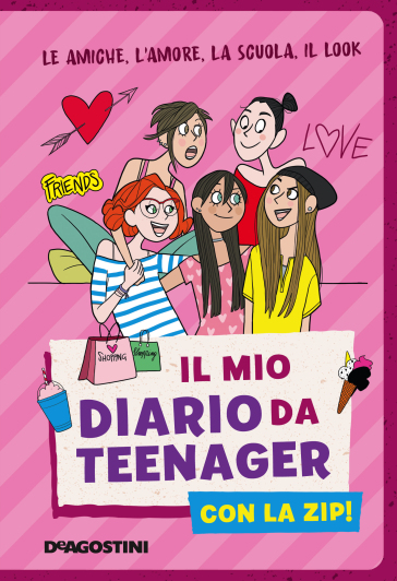 Il mio diario da teenager con la zip!